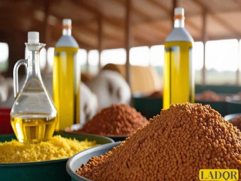 عکس از شرکت لادرف روغن سویا دامی