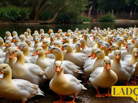 عکس مربوط به خوراک اردک