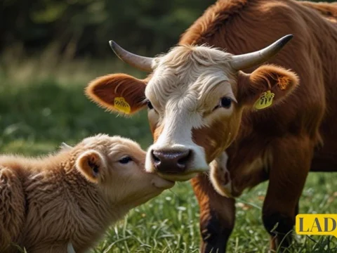 عکس مربوط به مقاله تغذیه گاوهای شیرده