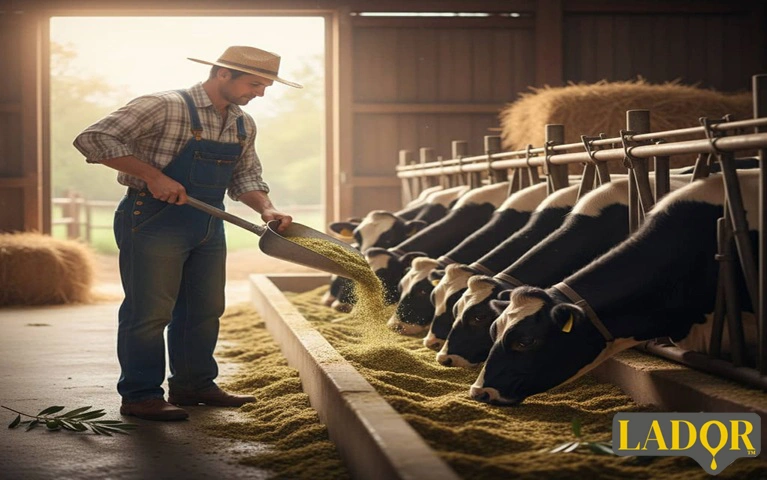 عکس از مقاله کنجاله زیتون و استفاده آن برای دام